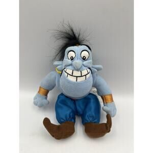 Genie From Aladdin Plush Beanie Figure Stuffed Toy Walt Disney